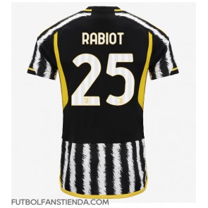 Juventus Adrien Rabiot #25 Primera Equipación 2023-24 Manga Corta
